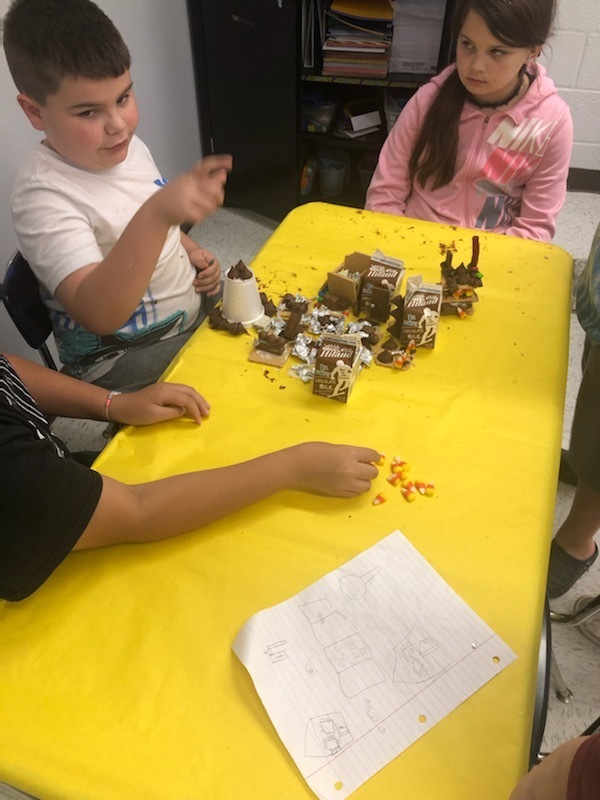Mrs. Bailey's Class Makes Chocolate Town